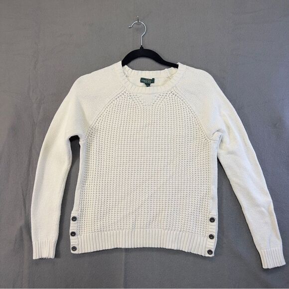 Xs vintage green tag LAUREN Ralph Lauren cotton Angora blend Knit Sweater - Picture 1 of 15
